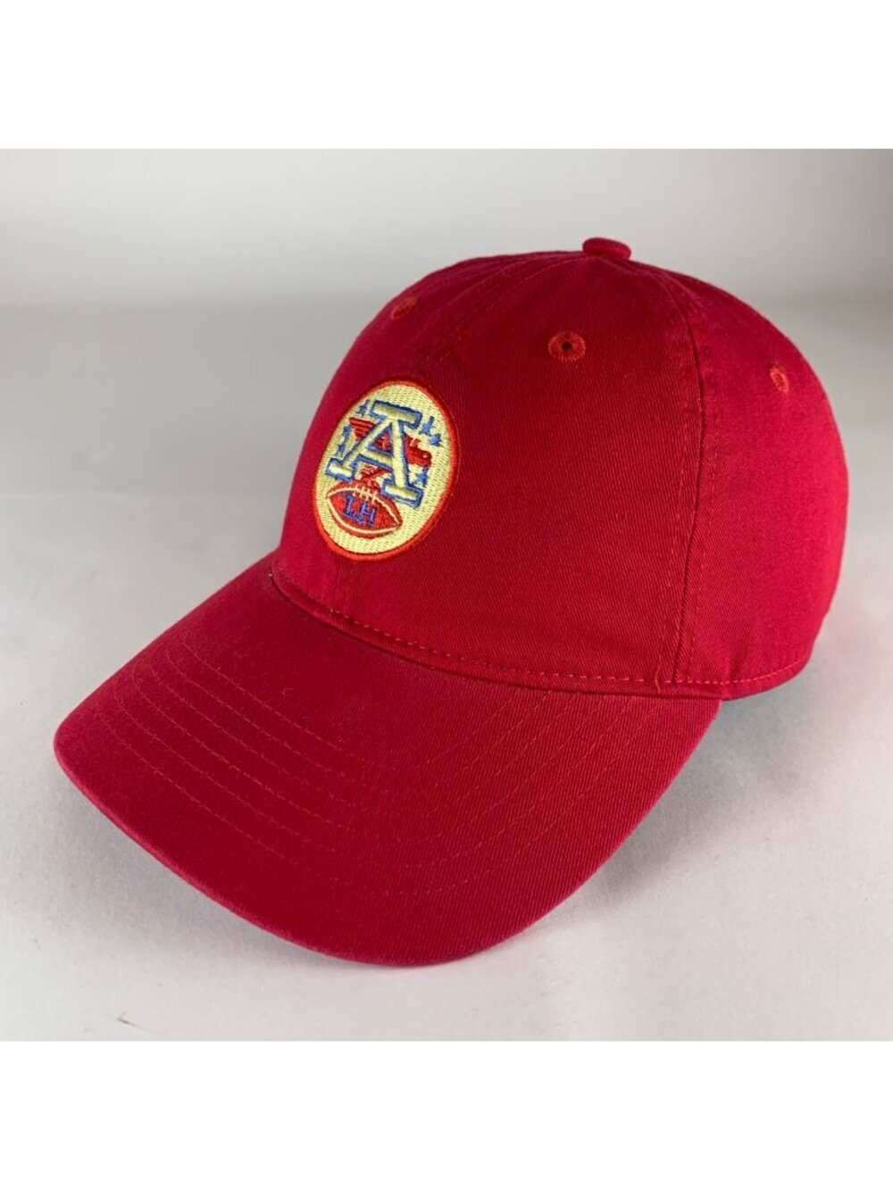 Kansas City Chiefs NFL Team Apparel Red AFL Relaxed Fit Strapback Hat